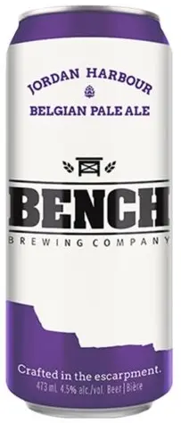 Bench Brewing Jordan Harbour Belgian Pale Ale