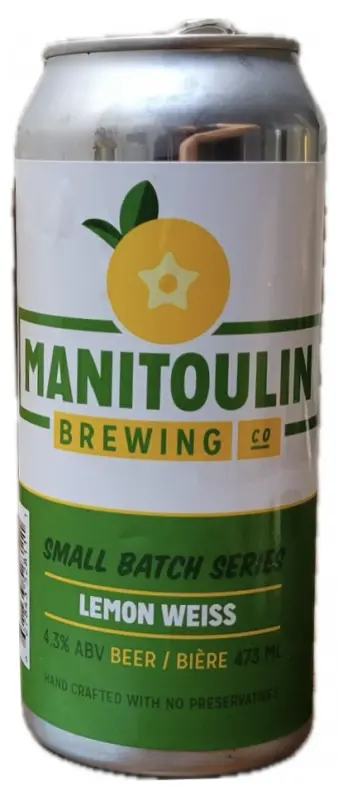 Manitoulin Brewing Lemon Weiss