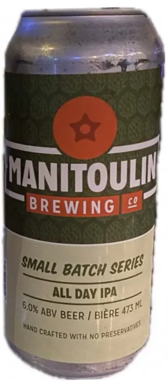 Manitoulin Brewing All Day IPA