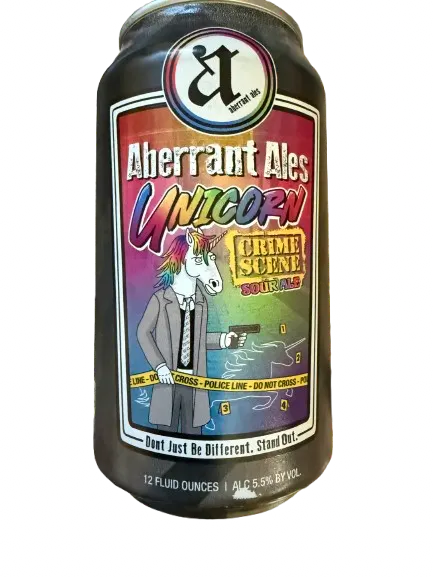 Aberrant Ales Unicorn Crime Scene