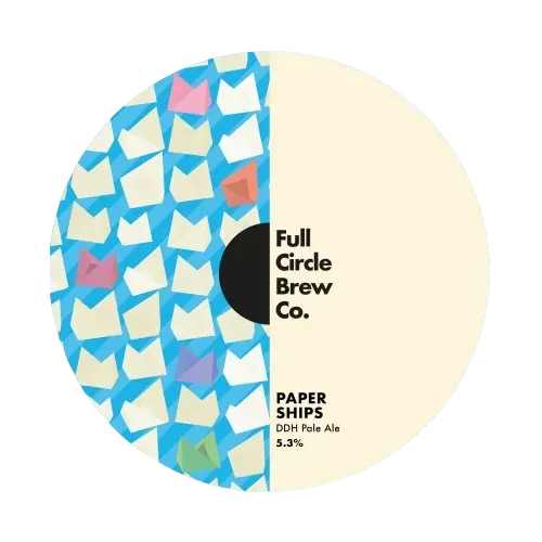 Full Circle Brew Co Paper Ships