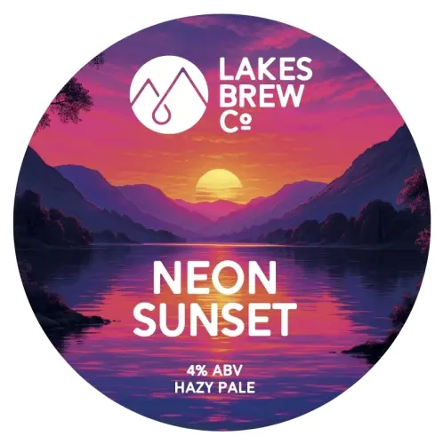 Lakes Brew Co Neon Sunset