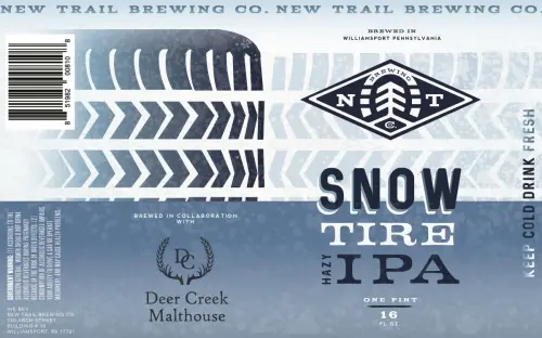 New Trail Brewing Co. Snow Tire
