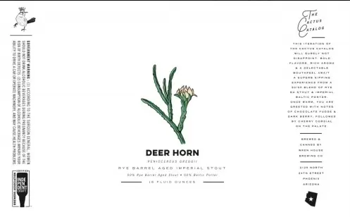 Wren House Brewing Company Deer Horn