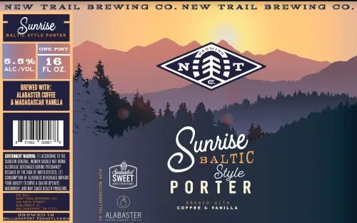 New Trail Brewing Co. Sunrise