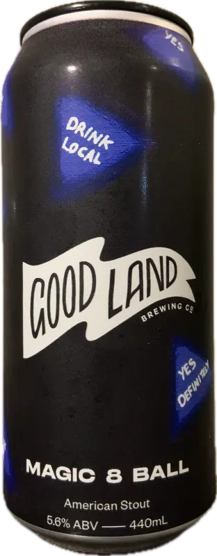 Good Land Brewing Co Magic 8 Ball