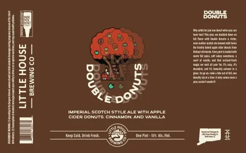 Little House Brewing Company Double Donuts