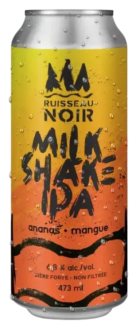 Microbrasserie Ruisseau Noir Milkshake IPA Ananas + Mangue