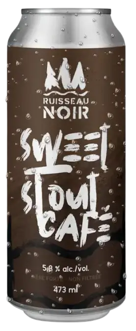 Microbrasserie Ruisseau Noir Sweet Stout Café
