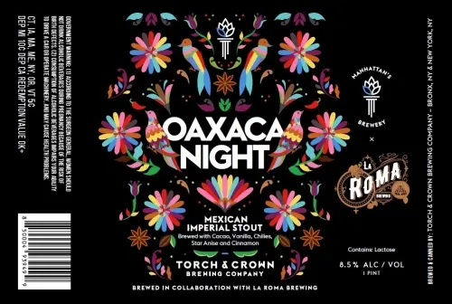 Torch & Crown Brewing Co Oaxaca Night