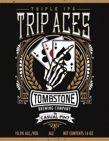 Tombstone Brewing Company Trip Aces
