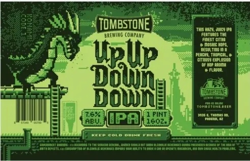 Tombstone Brewing Company UpUpDownDown