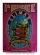 Climax Brewing Company 15th Anniversary Barleywine