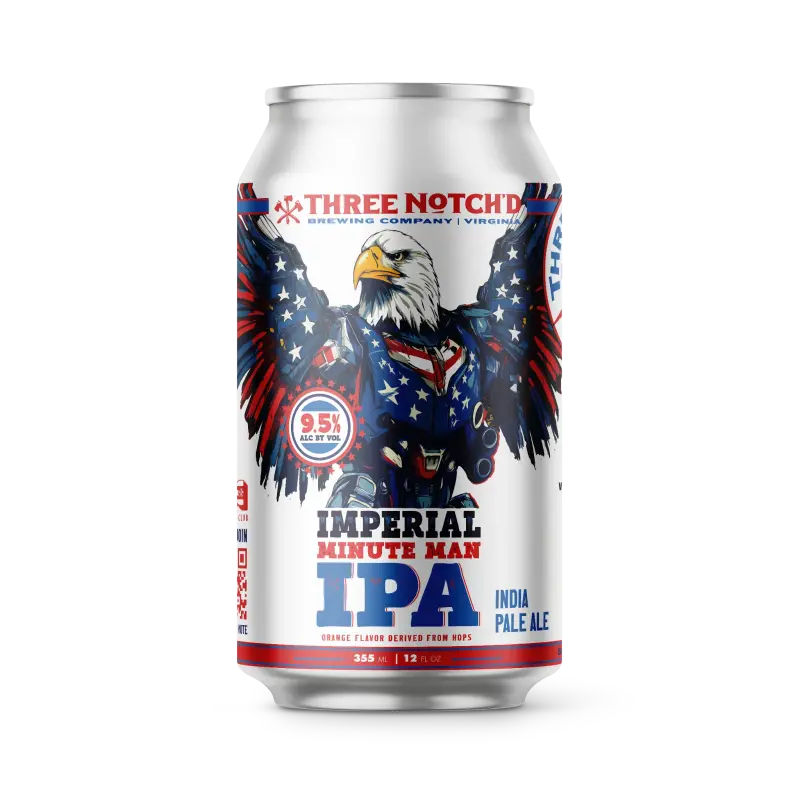 Three Notch'd Brewing Company Imperial Minute Man