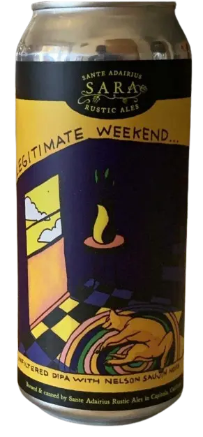 Sante Adairius Rustic Ales Legitimate Weekend