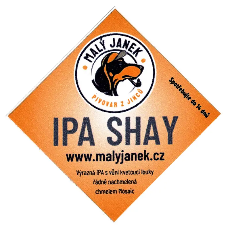 Malý Janek - Pivovar z Jinců IPA Shay