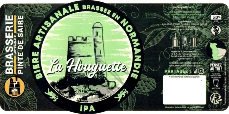 Brasserie Pinte de Saire (50 Chinquante) La Houguette IPA