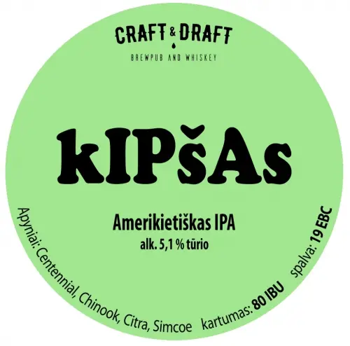 Craft & Draft Brewpub & Whiskey kIPšAs