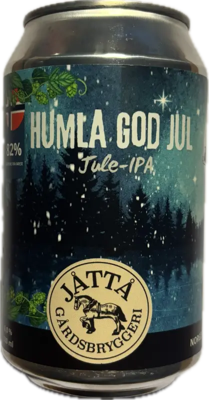 Jåttå Gårdsbryggeri Humla God Jul
