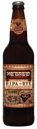 Shmaltz Brewing Company R.I.P.A on Rye