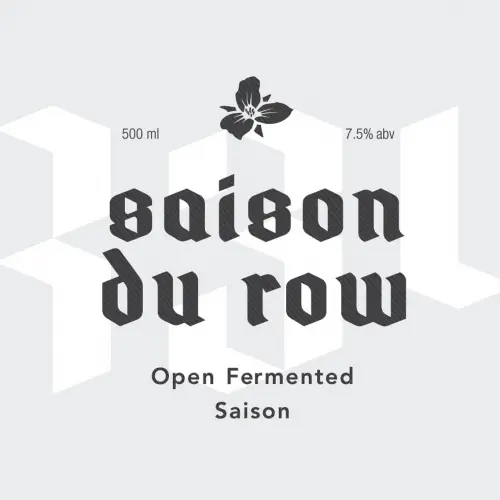 Trillium Brewing Company Saison du Row