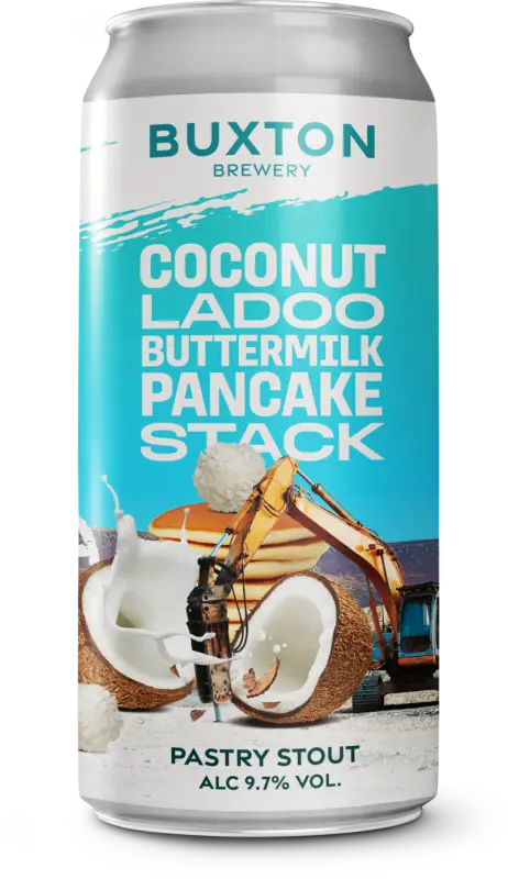 Buxton Brewery Coconut Ladoo Buttermilk Pancake Stack