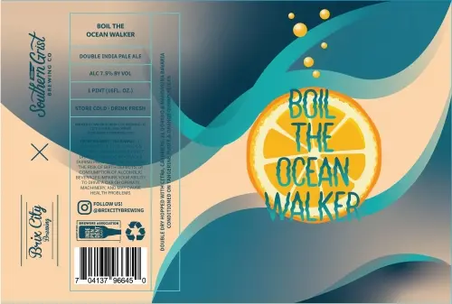 Brix City Brewing Boil The Ocean Walker