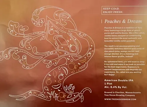 Tree House Brewing Company Peaches & Dream