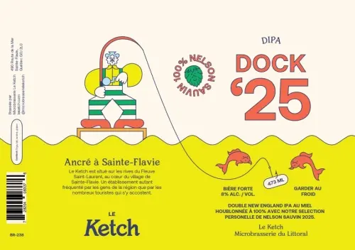Le Ketch - Microbrasserie du Littoral Dock '25 - Nelson Sauvin