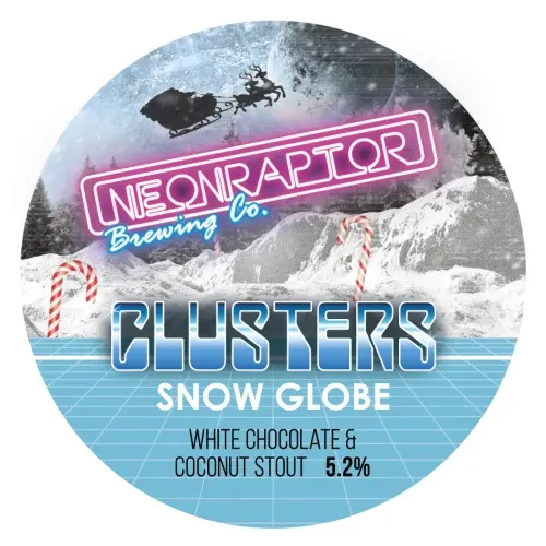 Neon Raptor Brewing Co. Clusters - Snow Globe