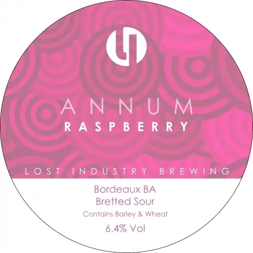 Lost Industry Brewing Annum - Raspberry