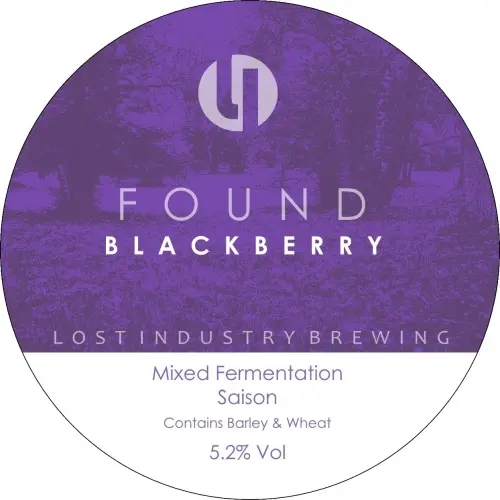Lost Industry Brewing Found - Blackberry