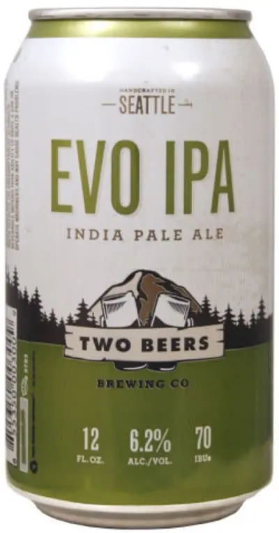 Two Beers Brewing Co. (Eclor-Agrial) EVO IPA