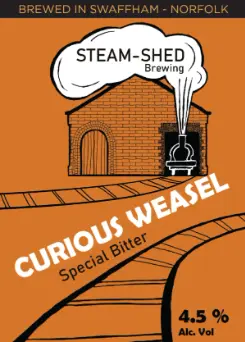 Steam-Shed Brewing Curious Weasel
