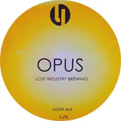 Lost Industry Brewing Opus