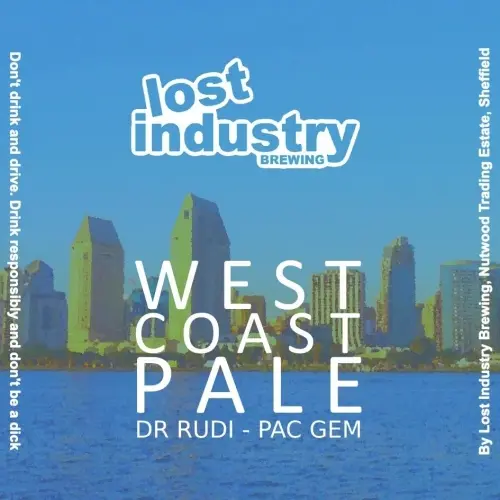 Lost Industry Brewing West Coast Pale - Dr Rudi Pac Gem