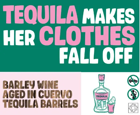 BramBrass Tequila Makes Her Clothes Fall Off