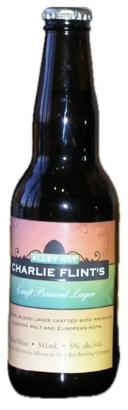 Alley Kat Brewing Company Charlie Flints's Organic Lager