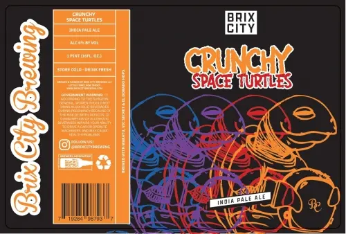 Brix City Brewing Crunchy Space Turtles