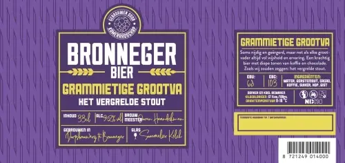 Bronneger Bier Grammietige Grootva