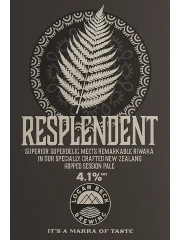 Logan Beck Brewing Resplendent