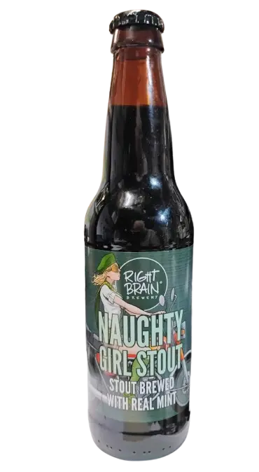 Right Brain Brewery Naughty Girl Stout