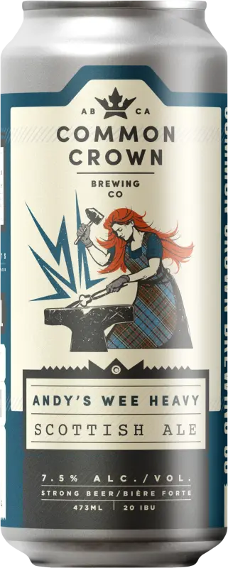 Common Crown Brewing Co. Andy's Wee Heavy Scottish Ale