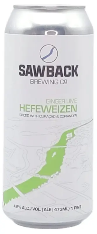 Sawback Brewing Co. Ginger Lime Hefeweizen