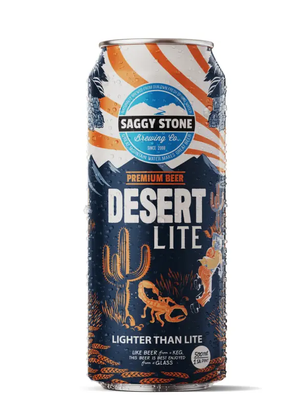 Saggy Stone Brewing Co. Desert Lite