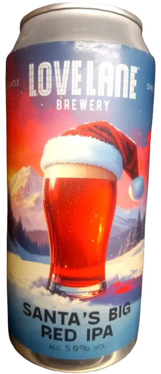 Love Lane Brewery Santa's Big Red IPA
