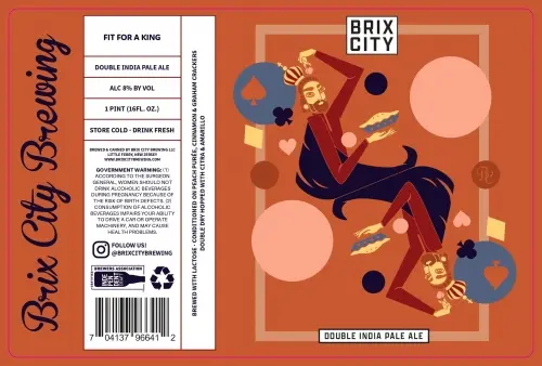 Brix City Brewing Fit For A King