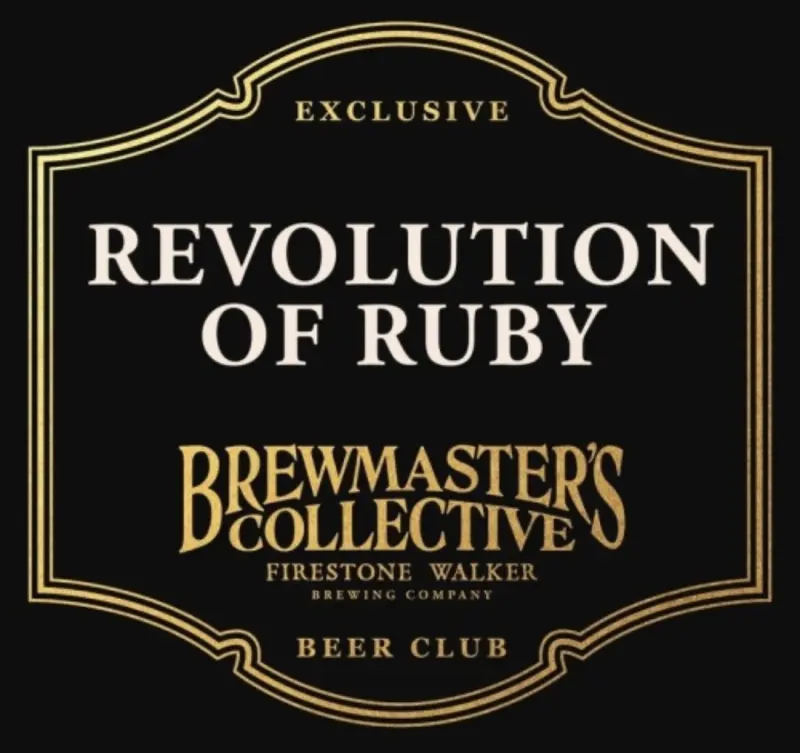 Firestone Walker Brewing Revolution of Ruby