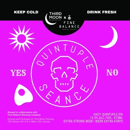 Third Moon Brewing Co. Quintuple Seance
