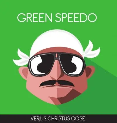 UGAR Brewery Puszta Superheroes - Green Speedo
